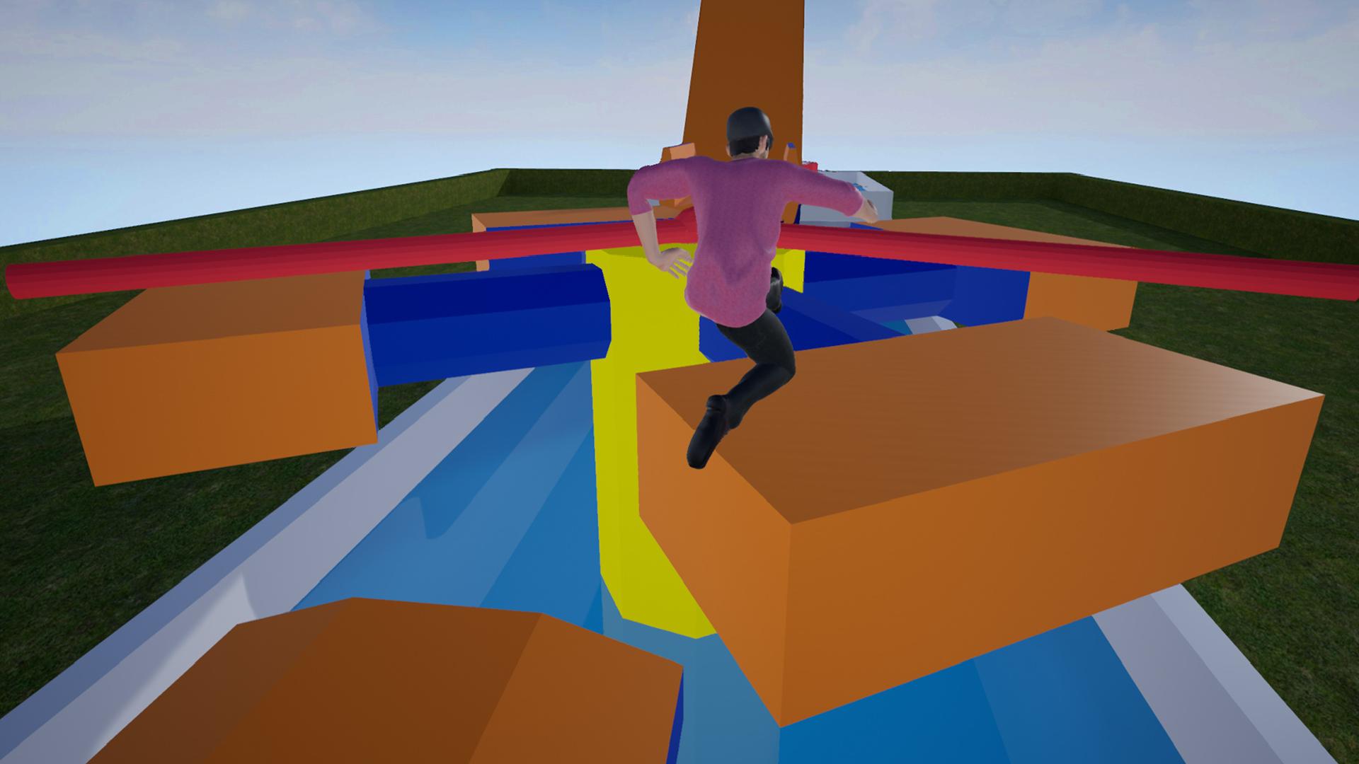 Falling art ragdoll simulator много