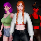 Custom Female Creator 3D icône