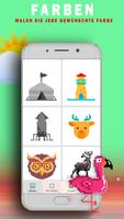 Unicorn Farbe nach Nummer - Malbuch Screenshot 2