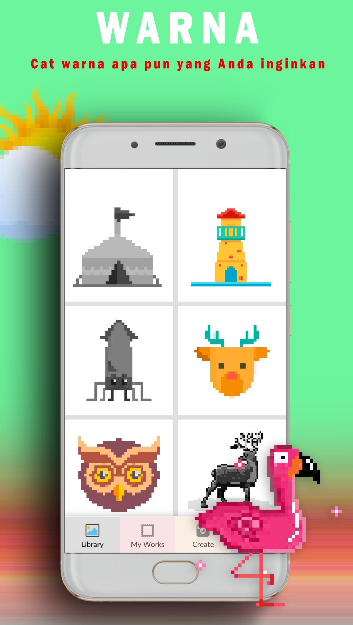 Unicorn Warna Dengan Nomor Buku Cat for Android APK Unicorn Warna Dengan Nomor Buku Cat for Android APK