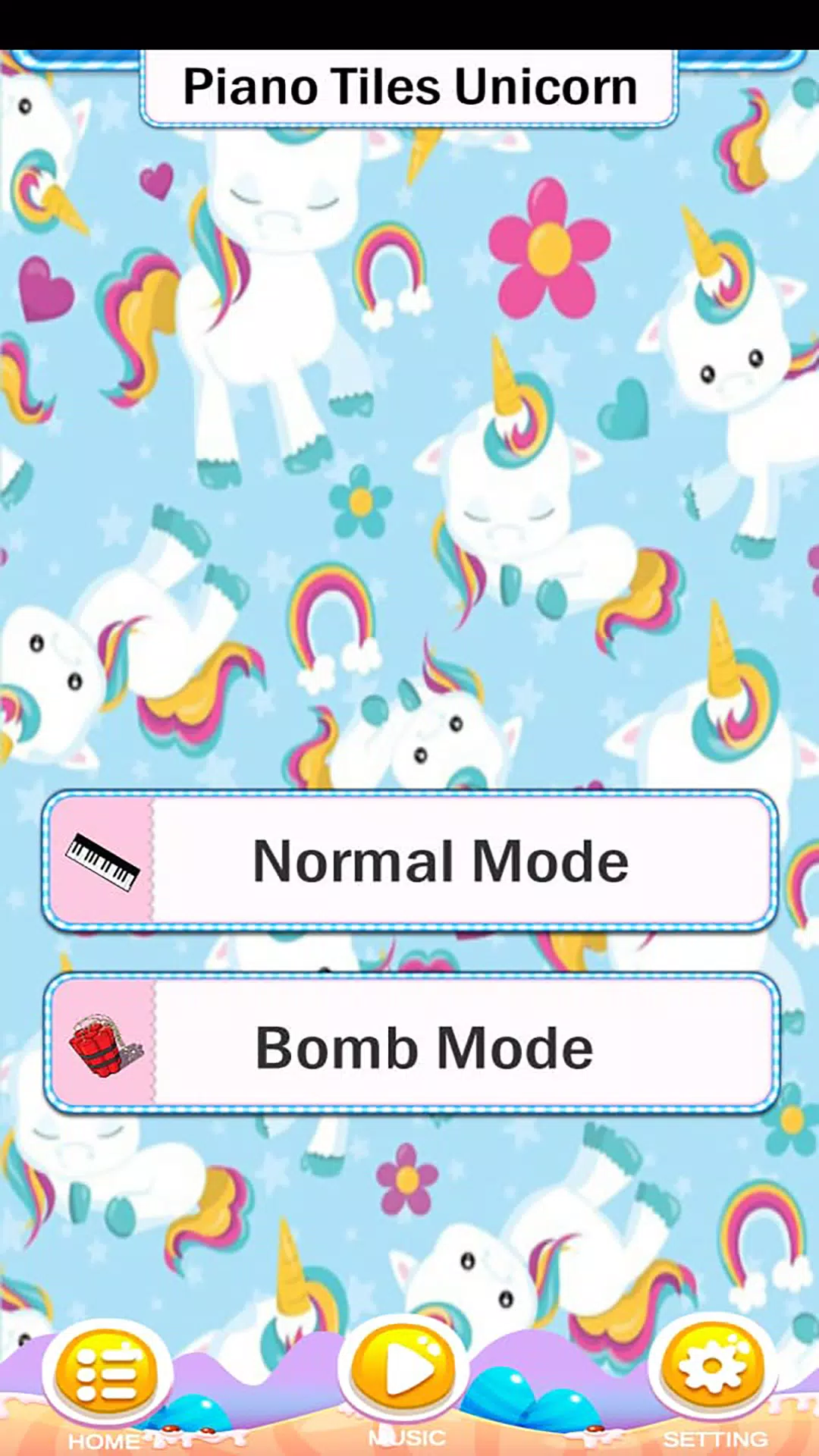 Unicorn Piano Tiles