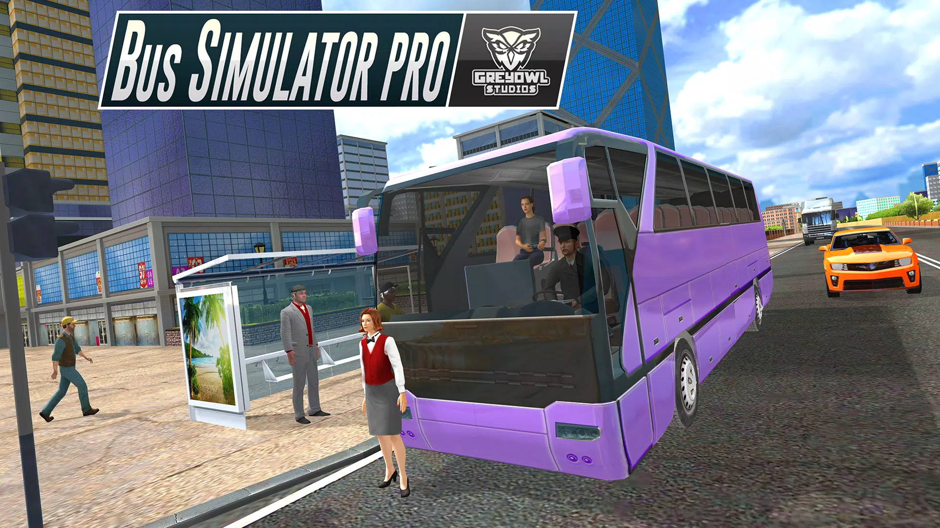 Baixe o Jogo de ônibus 3D para dirigir MOD APK v2.97.1 para Android