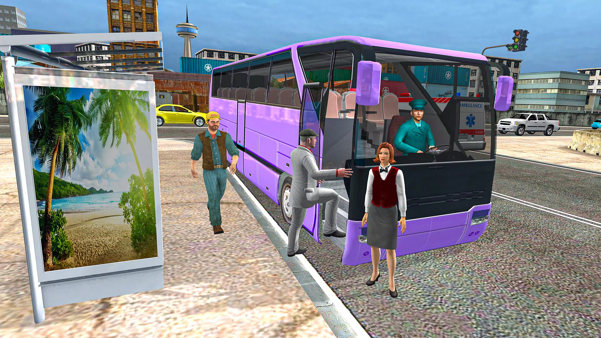 simulador de ônibus rodoviário condução na cidade e transporte público  extremo jogo 3D - ônibus escolar real para bebês jogos modernos de rodovias