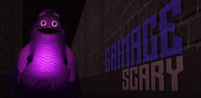 Grimace Shake Horror Plakat