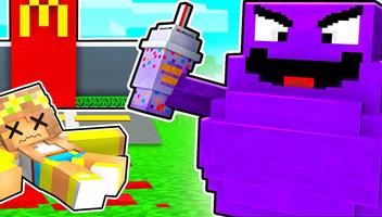 Grimace Shake Minecraft Mod capture d'écran 2