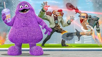 Grimace Shake vs Skibidi screenshot 3
