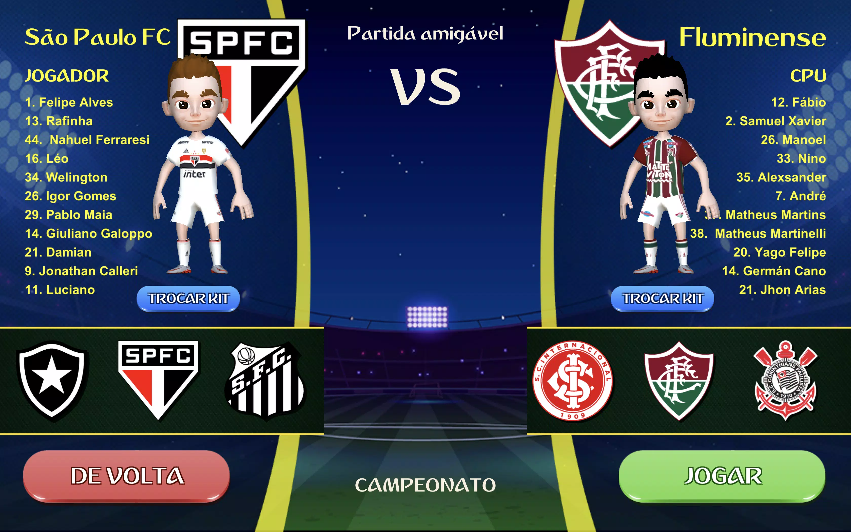 Download do APK de Jogos De Futebol Brasileirão para Android