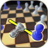 Checkers 3D : New English Checkers