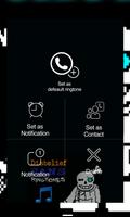 برنامه‌نما Sanstale Disbelief Sans Ringtones عکس از صفحه