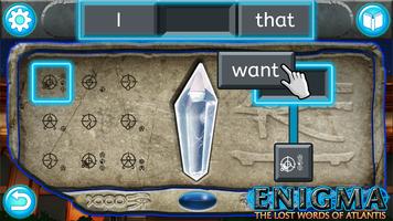 Enigma: Lost Words of Atlantis 스크린샷 2