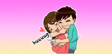 WAStickerApps: Hugs Stickers