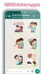 Baixar WAStickerApps: Abraços Adesivos APK