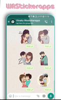 WAStickerApps: Hugs Stickers Ekran Görüntüsü 2
