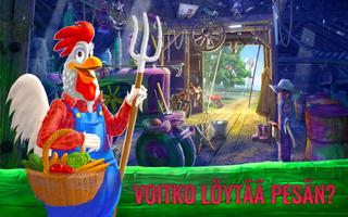 La Ferme du Mystère: Village Ville Objet Caché Affiche