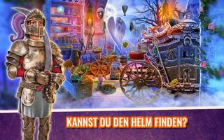 Wimmelbildspiel: Mitternachtsschloss Rätsel Plakat