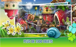 jardin secret Jeu d'aventure jeux de Objets cachés capture d'écran 2