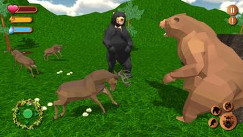 Wild Bear Simulator Animal 3D capture d'écran 1