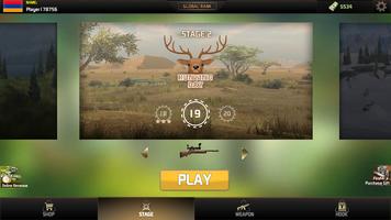 Landscape  Deer Hunting: wild hunter games Affiche