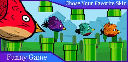 2 Schermata Dunking Bird - Flappy Flyer 2D