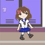 Open Close Girl icon