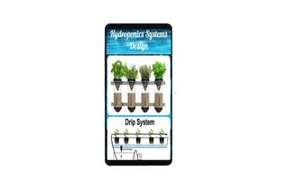 Hydroponics Systems Design Plakat