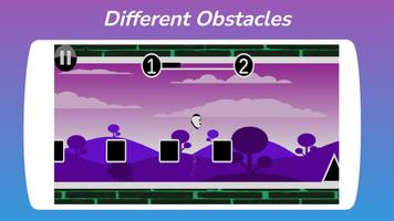Bouncing-Offline Survival Game تصوير الشاشة 1