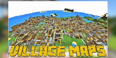Village Maps for Minecraft постер