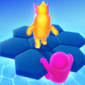 Blob Fall 3D: Join & Run