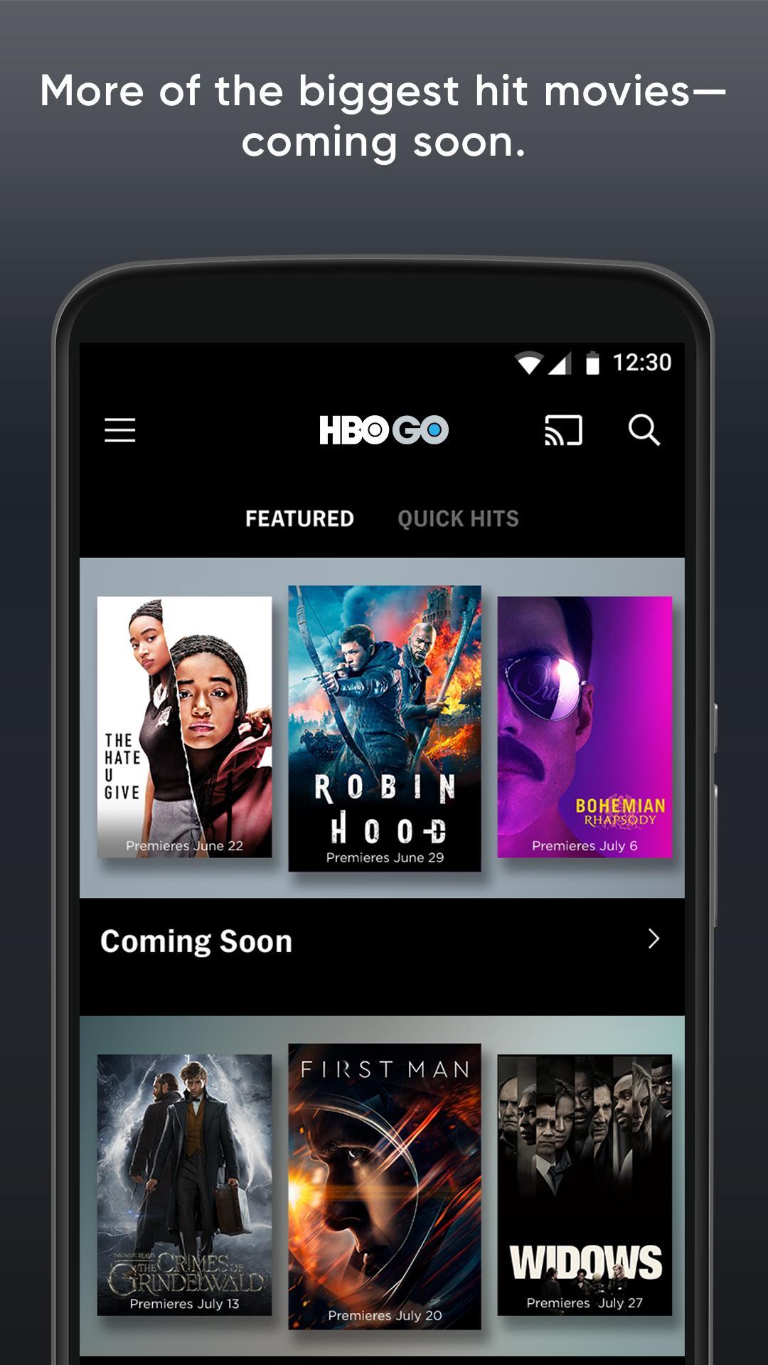 HBO GO for Android - APK Download