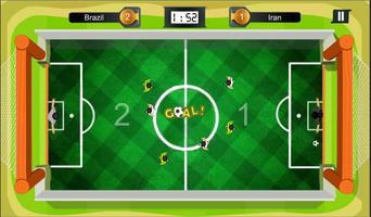 Foosball Soccer World Cup : Pong Soccer Football স্ক্রিনশট 3