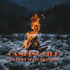Camping Fire Forest Wallpaper ikon