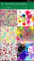 Flower Pattern Colorful Wallpaper screenshot 1