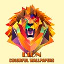 Lion Colorful Wallpaper APK