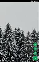 Snowy Forest Wallpaper poster