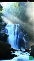 Waterfall Forest Wallpaper ภาพหน้าจอ 1