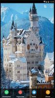 Castelo de Neuschwanstein HD papel de parede Cartaz