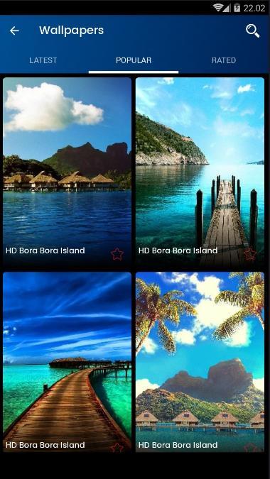 Android 用の ボラボラ島のhdの壁紙 Apk をダウンロード