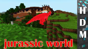 Dinosaures pour Minecraft PE capture d'écran 1