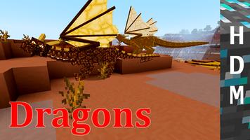 Dragões para Minecraft PE imagem de tela 1