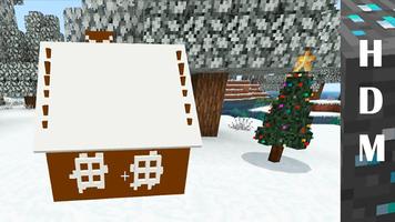 Snow minecraft christmas mod 截图 1