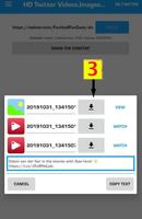 Downloader for Twitter Videos,Images . capture d'écran 2