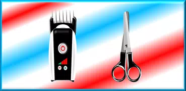 Haarschneidemaschine-Schere Friseur (Scherz)