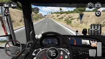 Cargo Truck Driver Game 3D الملصق