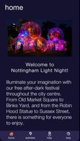 Nottingham Light Night Affiche