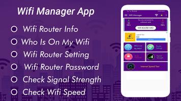 WIFI Manager & Router Setting poster