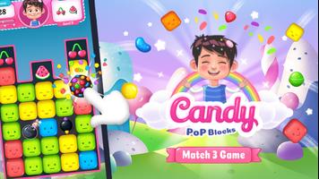 Pop Blocks:Candy Blocks Game plakat
