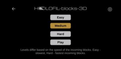 Blocks 3D X HOLOFIL imagem de tela 2