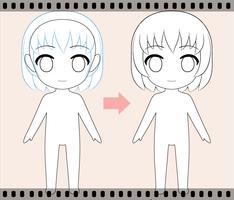 How To Draw Chibi Character Step By Step capture d'écran 1
