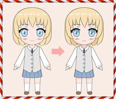 How To Draw Chibi Character Step By Step capture d'écran 2