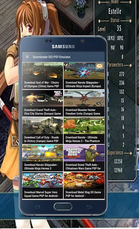 PSP GAME LIST FILE ISO AND EMULATOR DOWNLOADER - Download do APK para  Android